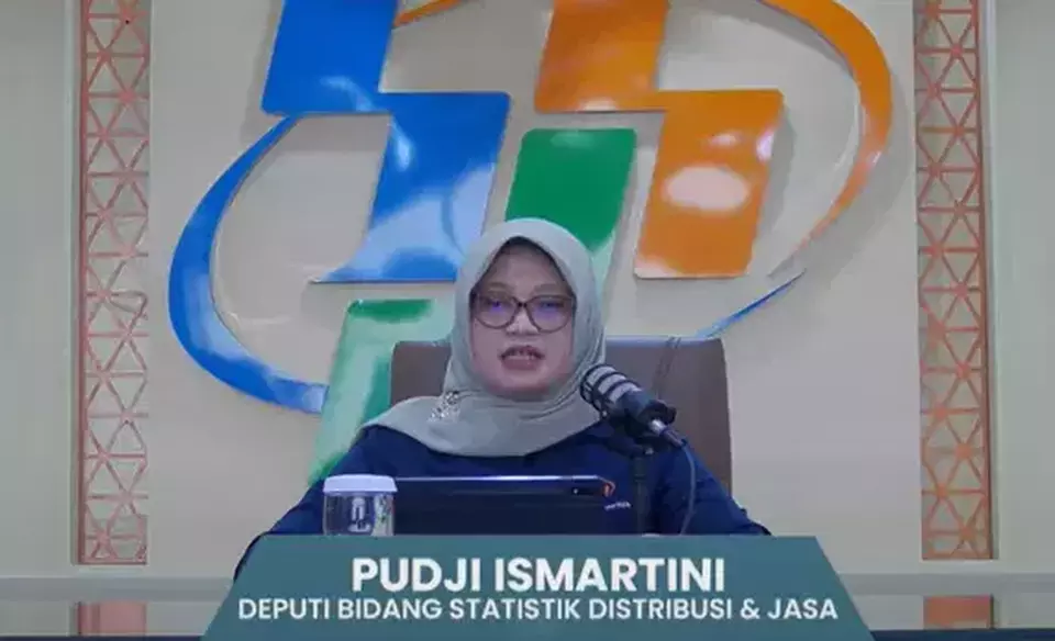 Deputi Bidang Statistik Distribusi & Jasa BPS Pudji Ismartini