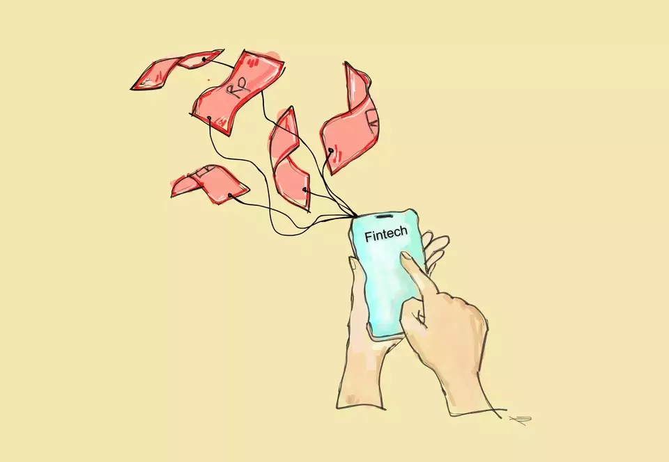 Ilustrasi penyaluran pinjaman fintech p2p lending. (Investor Daily/Prisma Ardianto)