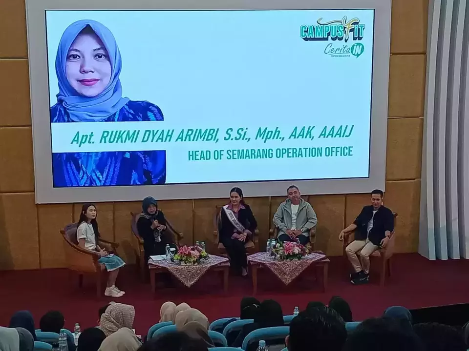 Program Mandiri Inhealth Campus Fit bersama mahasiswa ilmu Kesehatan