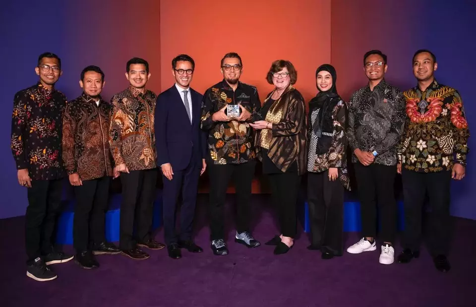 Pertamina Patra Niaga mendapatkan Juara Utama 2024 PMI Project of the Year Awards. (Pertamina/Istimewa)