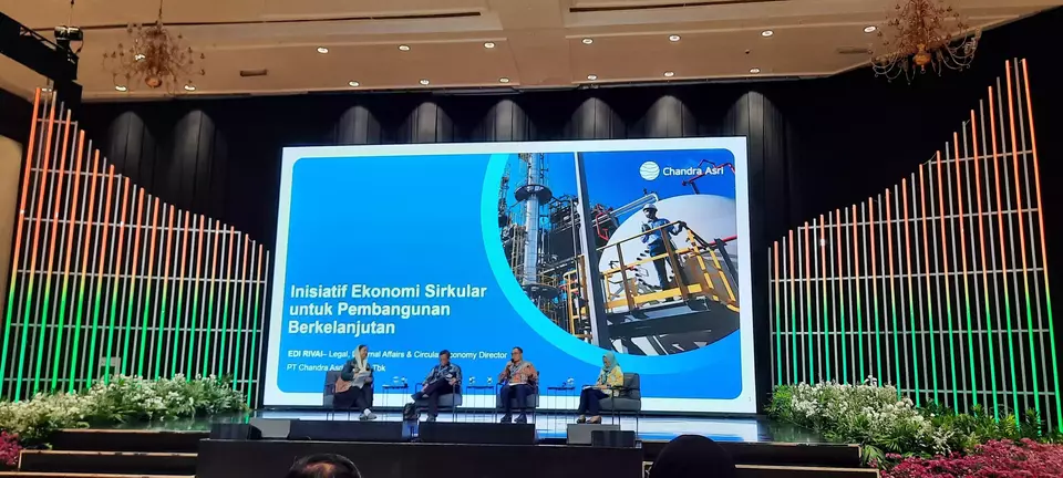Gelaran acara BNI Investor Daily Summit 2024 di JCC Senayan pada Selasa, 8 Oktober 2024.