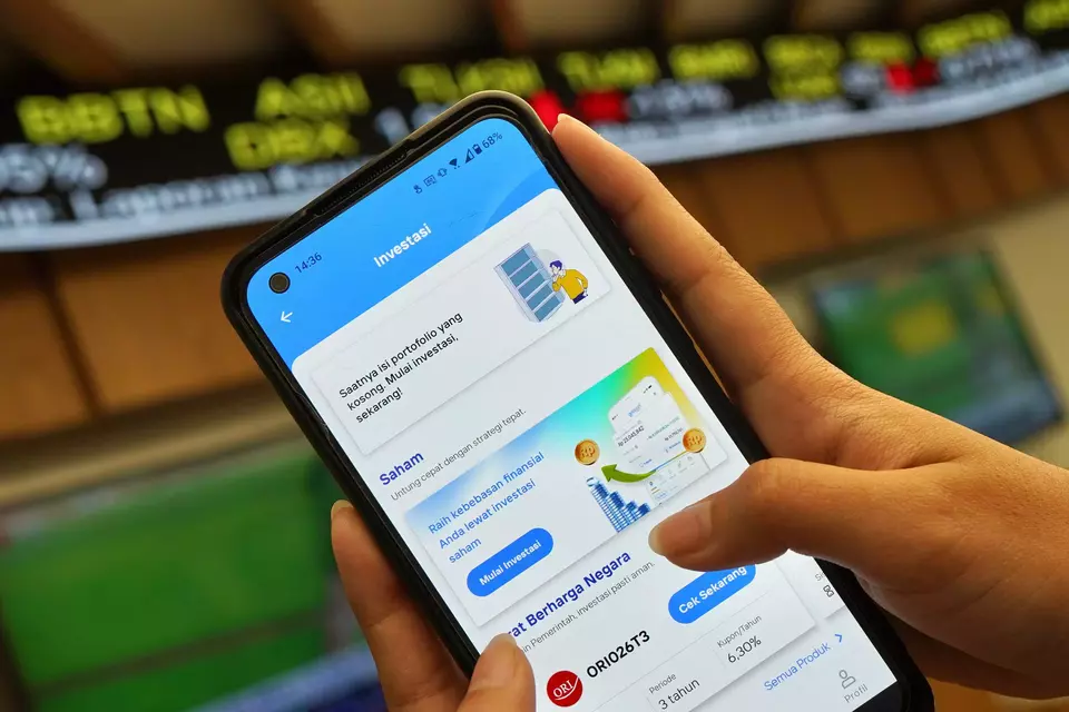 Fitur Investasi Saham di Livin by Mandiri. (Foto: ilustrasi, BMRI)