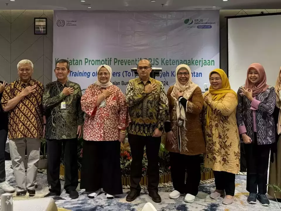 BPJS Ketenagakerjaan bersama ILO sukses menggelar Training of Trainers (ToT) metode pelatihan PAOT (Participatory Action Oriented Training) K3 di sektor sawit di wilayah Sumatera dan Kalimantan. 