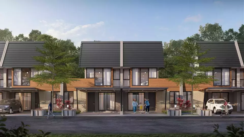 Ilustrasi proyek rumah tapak di Metland Cikarang, Bekasi, Jawa Barat
