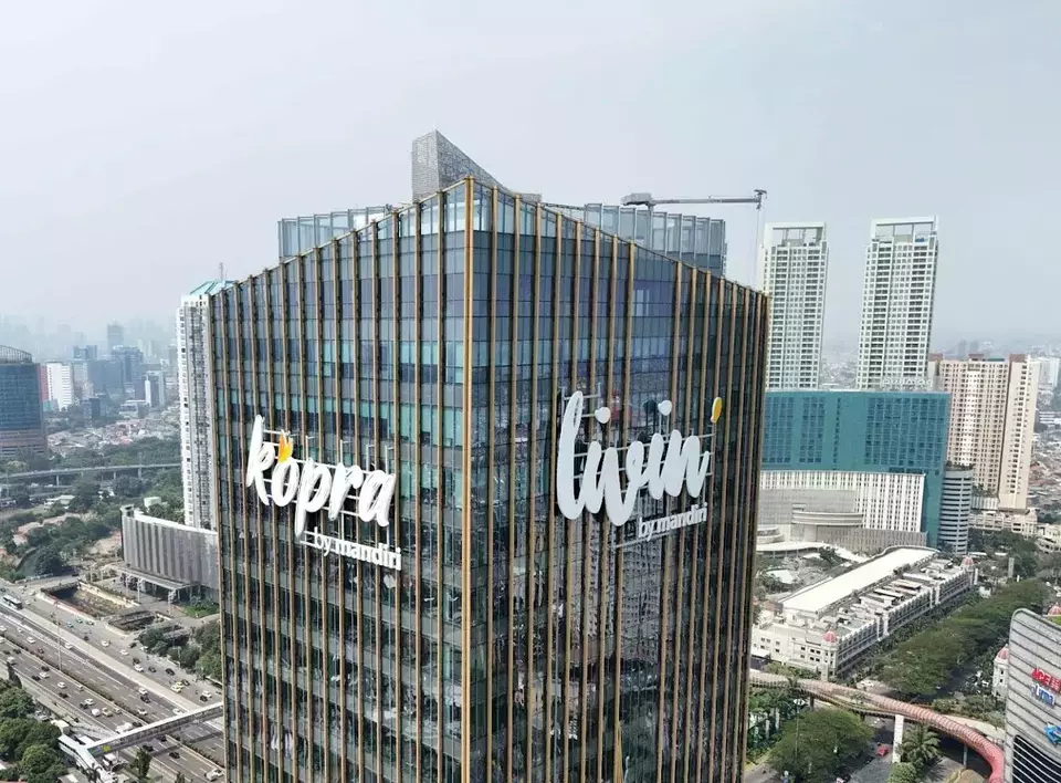 Gedung Bank Mandiri.