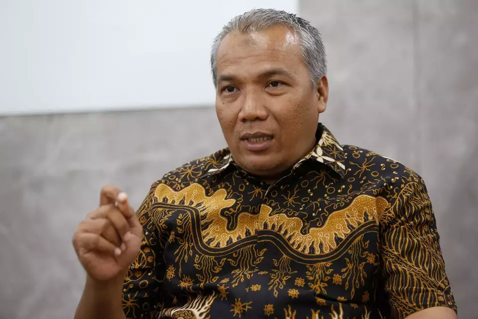 Pengurus Persatuan Guru Republik Indonesia (PGRI) Provinsi DKI Jakarta, Dadi Ardiansyah di kantor B-Universe, Pantai Indah Kapuk (PIK) 2, pada Selasa (12/11/2024). (B-Universe Photo)