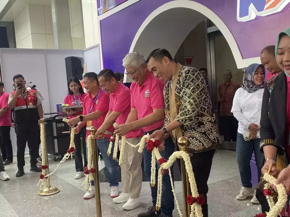 Hari pertama KAI Expo 2024 di Jakarta (Foto: B Universe/ Andrea Hosana) 