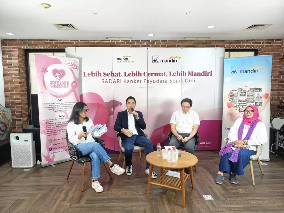 talkshow bertajuk Lebih Sehat, Lebih Cermat, Lebih Mandiri - Sadari Kanker Payudara Sejak Dini