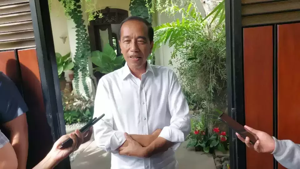 Presiden ke-7 RI, Jokowi mengakui mengendorse sekitar 84 Cakada, baik calon gubernur, bupati maupun wali kota dalam Pemilihan Kepala Daerah (Pilkada) serentak 2024. (Beritasatu.com/Wijayanti Putri)