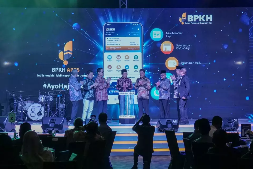 Kegiataan Annual Meeting dan Banking Award 2024 yang digelar BPKH di Jakarta, Jumat (13/12/2024).