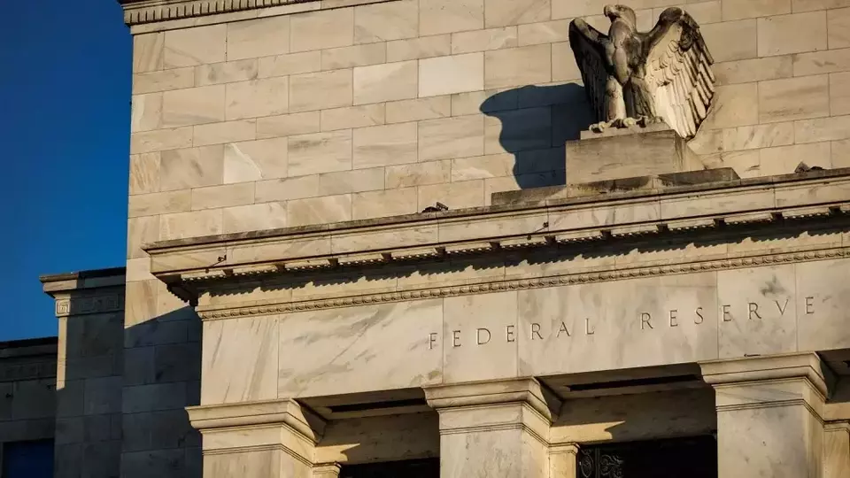 ilustrasi The Fed. (Foto: Samuel Corum/ Bloomberg/ Getty Images)