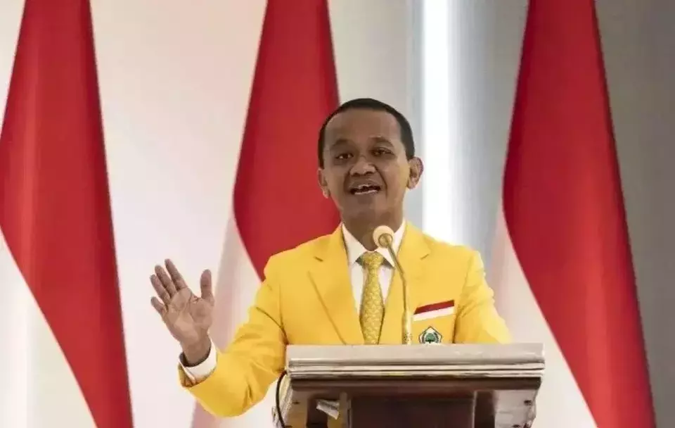 Ketua Umum DPP Partai Golkar Bahlil Lahadalia. (Foto: Antara/ Akbar)