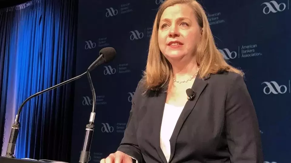 Pejabat The Federal Reserve (The Fed) Michelle Bowman di San Diego, California, Amerika Serikat pada 11 Februari 2019. (Foto: Ann Saphir/ Reuters)