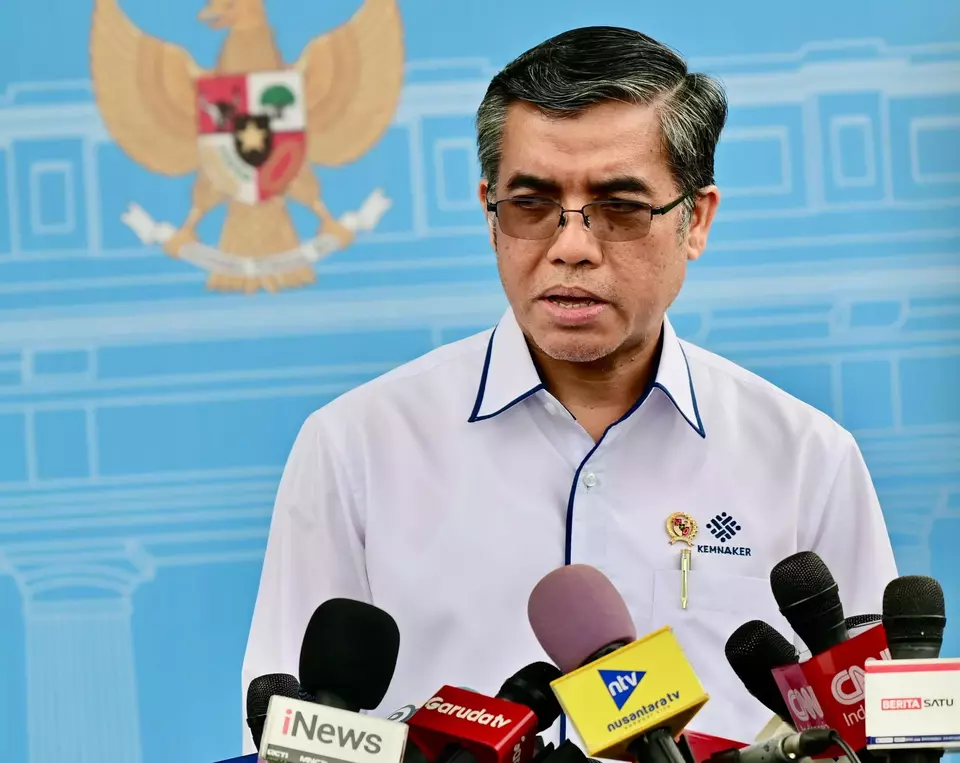 Menteri Ketenagakerjaan (Menaker) Yassierli di Kompleks Istana Kepresidenan, Jakarta Pusat, Senin (10/3/2025). (Foto: BPMI Setpres)