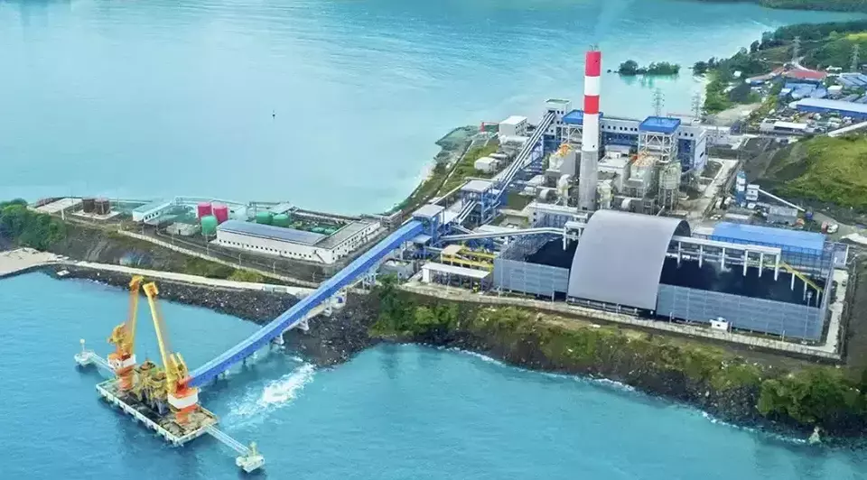 Pembangkit listrik tenaga batu bara. (Foto: TBS Energi Utama/TOBA)