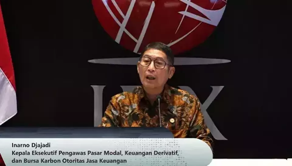 kata Kepala Eksekutif Pengawas Pasar Modal, Keuangan Derivatif dan Bursa Karbon OJK Inarno Djajadi