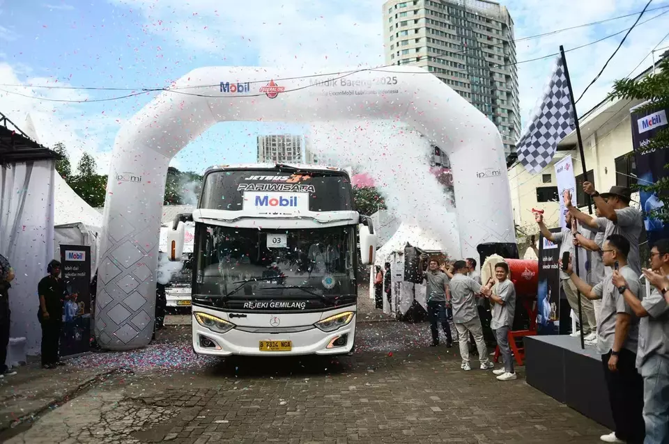 Mudik gratis mekanik bengkel rekanan ExxonMobil Lubricants Indonesia (EMLI). (ist)