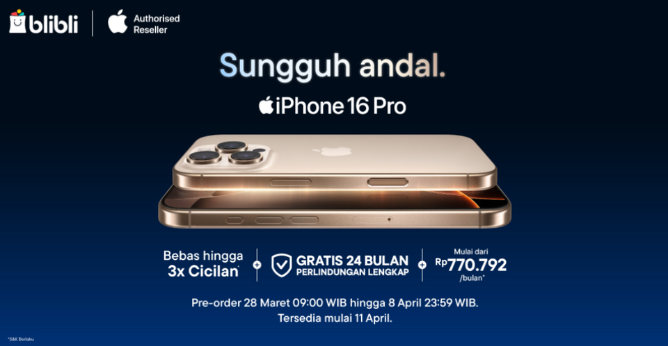 Apple menghadirkan iPhone 16 dalam beberapa varian yang bisa Anda pilih sesuai kebutuhan.