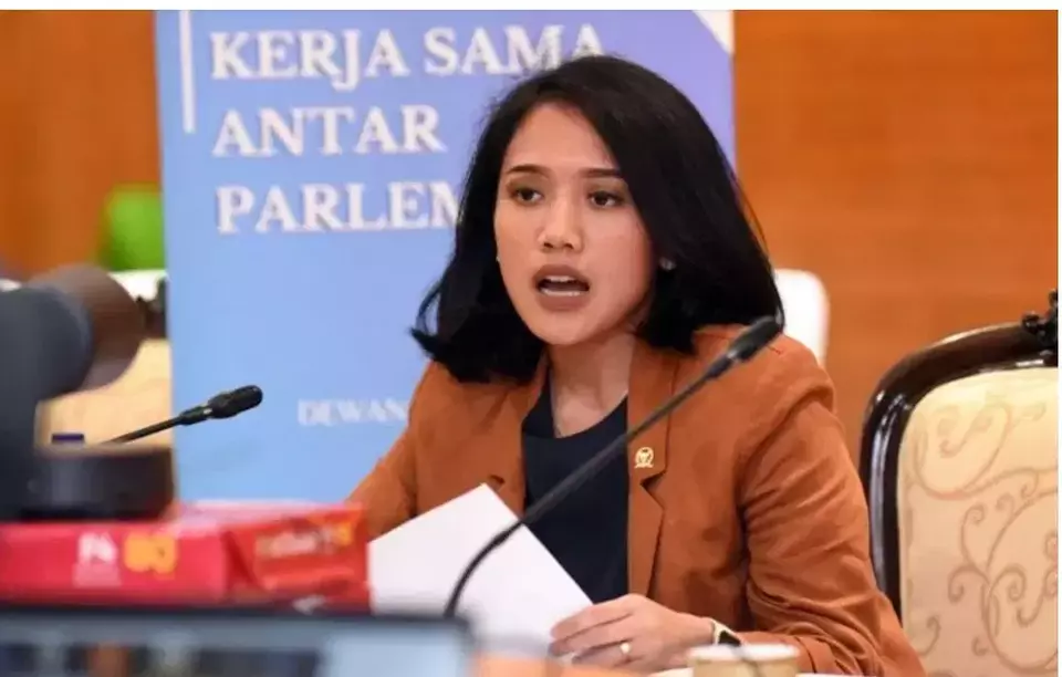 Anggota Komisi XI DPR RI Puteri Anetta Komarudin. ANTARA/HO-Humas DPR RI/am.