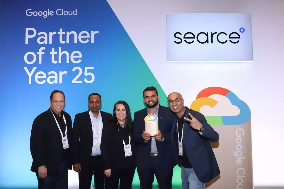 Searce dinobatkan sebagai Google Cloud Country Partner of the Year 2025 di Asia Tenggara. (ist) 