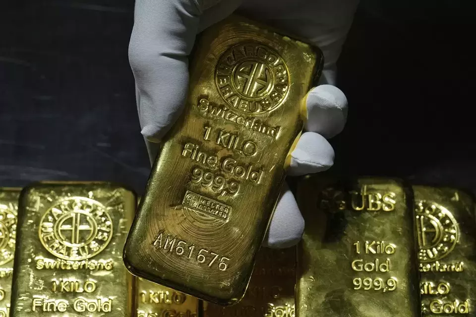 ilustrasi harga emas 
Sumber; AP