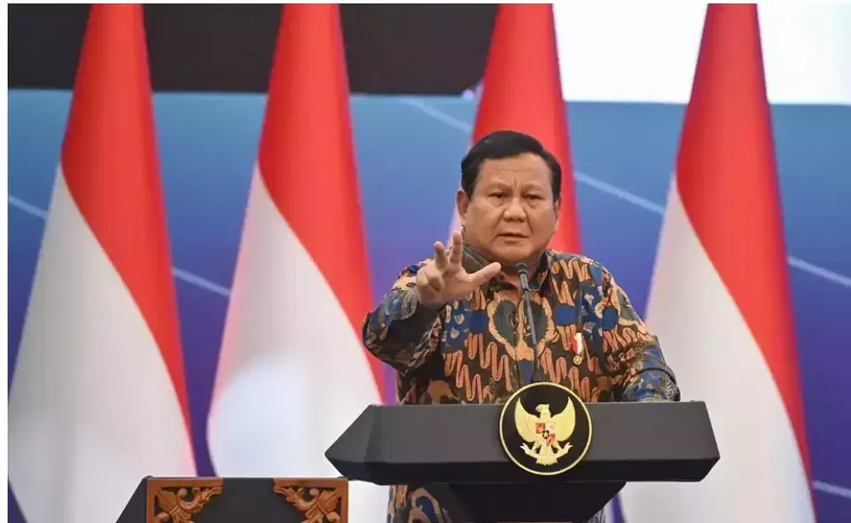 Presiden Prabowo Subianto. (Antara/Aditya Pradana Putra)