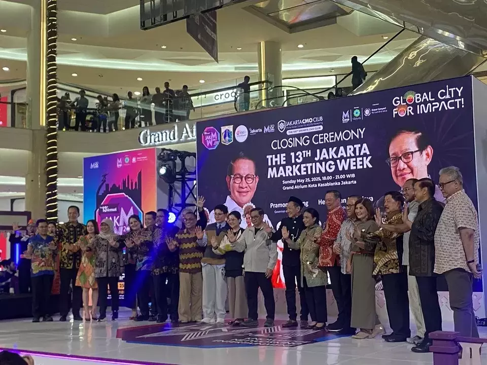 Malam puncak The 13th Annual Jakarta Marketing Week (JakMW) 2025. (Foto: B-Universe/ Andrea Hosana)