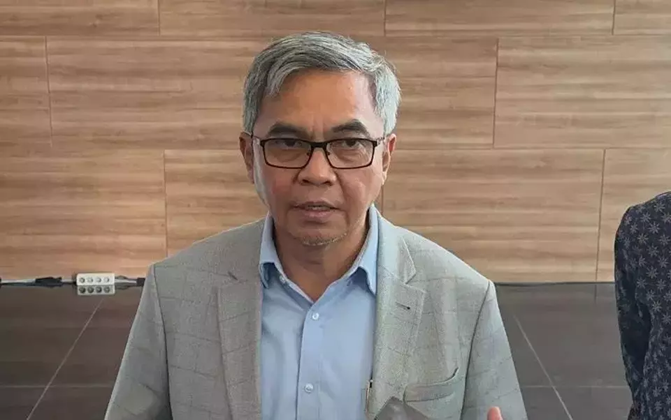 Ketua Komisi Pemberantasan Korupsi (KPK) Setyo Budiyanto saat memberikan keterangan di Gedung Pusat Edukasi Antikorupsi KPK, Jakarta, Jumat (13/6/2025). (Foto: ANTARA/ Rio Feisal)