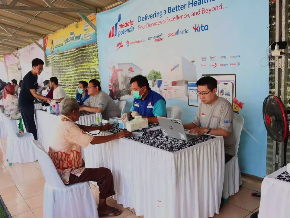 Medela Potentia menyelenggarakan dua kegiatan skrining kesehatan di bulan Juni 2025 yang diikuti lebih dari seribu masyarakat, guna mendeteksi penyakit kronis sejak dini. (Medela Potentia)