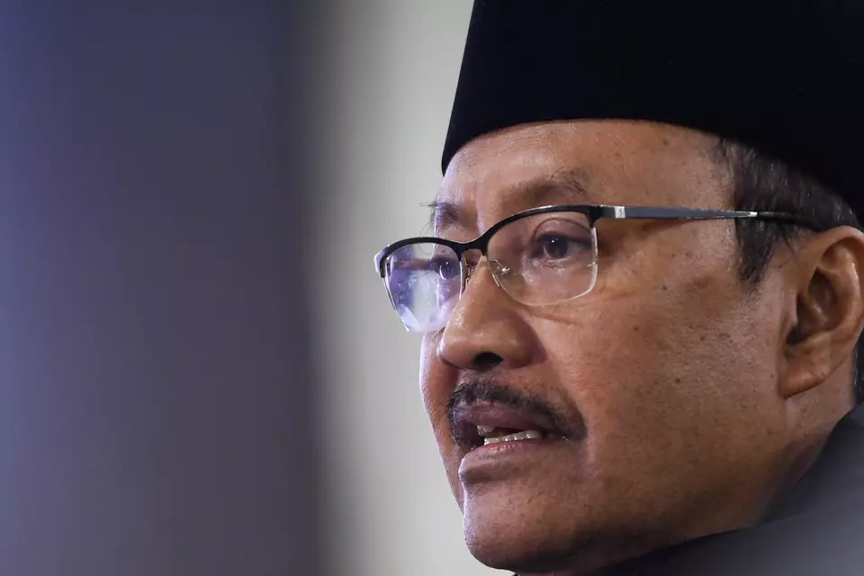 Menteri Sosial (Mensos) Saifullah Yusuf atau Gus Ipul di Jakarta. (ANTARA FOTO/Muhammad Adimaja)
