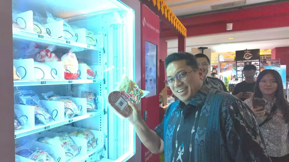 Perumda Dharma Jaya hadirkan vending machine produk protein hewani di Jakarta Fair 2025
Sumber; Ist