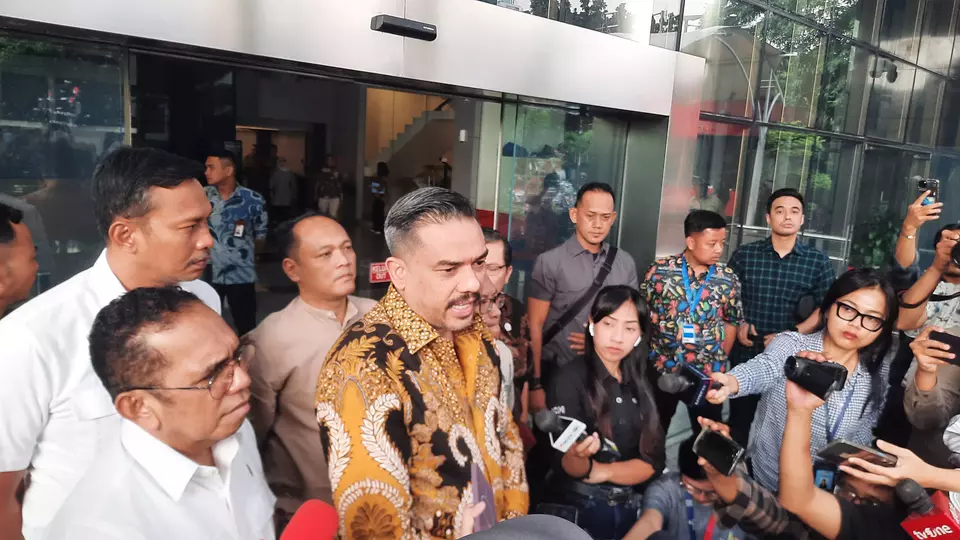 Menteri Usaha Mikro, Kecil, dan Menengah (UMKM) Maman Abdurrahmandi di gedung Merah Putih KPK, Jumat (4/7/2025).
