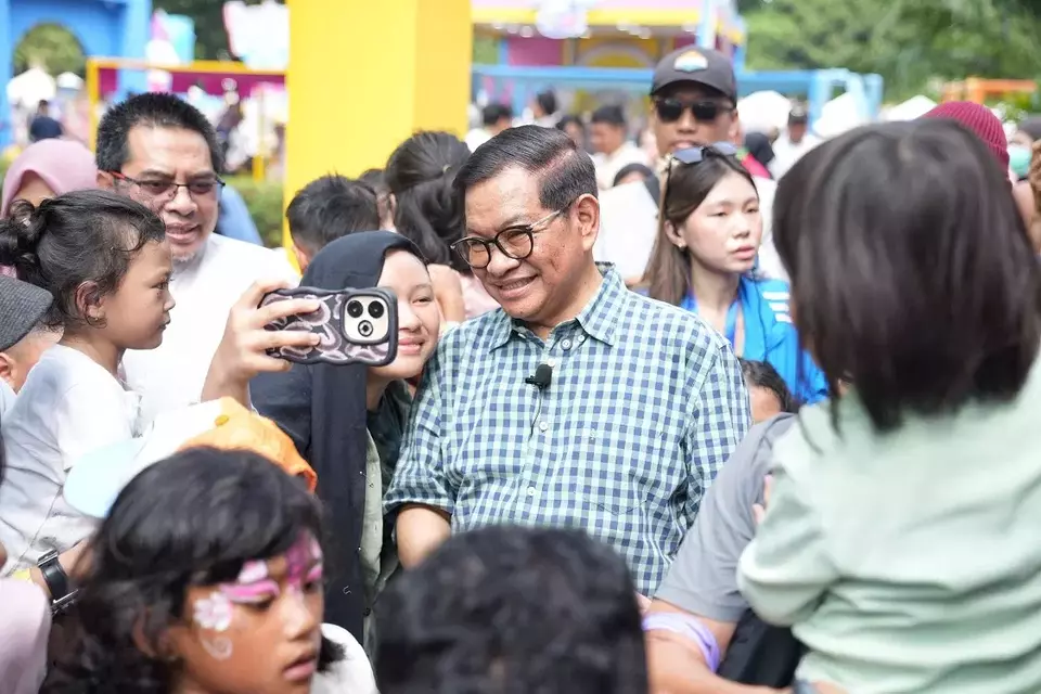 Gubernur DKI Jakarta Pramono Anung di Ex-Taman Anggrek kawasan Gelora Bung Karno (GBK), Senayan, Jakarta Pusat, Minggu (26/7/2025). (Foto: Istimewa)