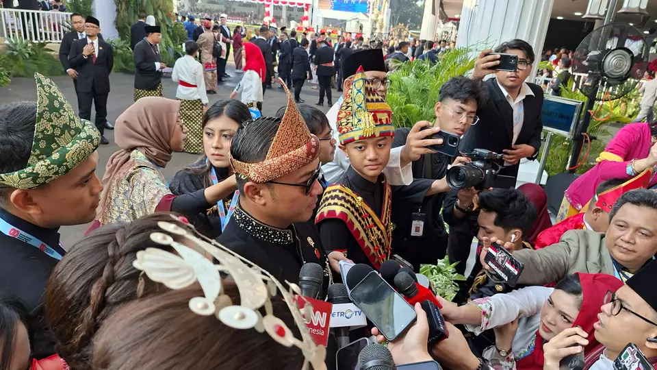 Menteri Sekretaris Negara (Mensesneg) Prasetyo Hadi di Istana Merdeka, Minggu (17/8/2025).