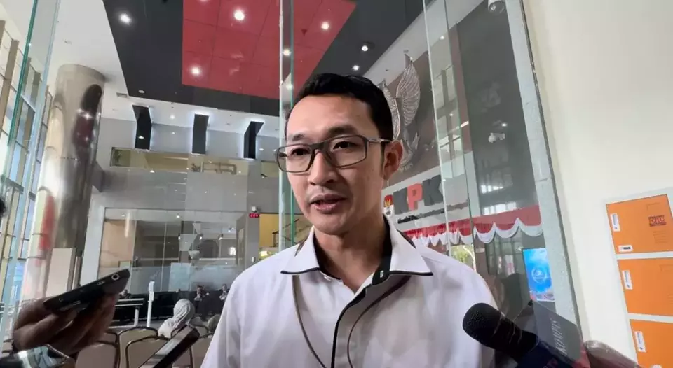Jubir KPK Budi Prasetyo di gedung Merah Putih KPK, Kuningan, Jakarta Selatan, Senin, 25 Agustus 2025 (Foto: Yustinus Patris Paat)
