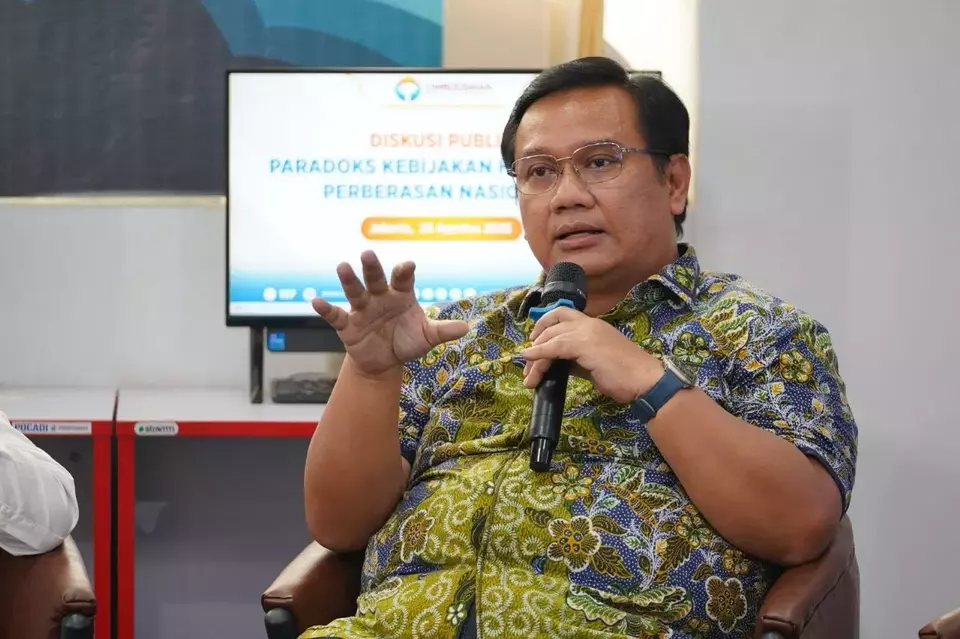 Anggota Ombudsman RI, Yeka Hendra Fatika dalam diskusi di Gedung Ombudsman, Selasa (26/8/2025). (B-Universe Photo/Muhammad Farhan)