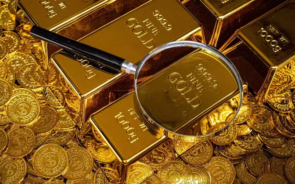 Ilustrasi emas. (Treasury)