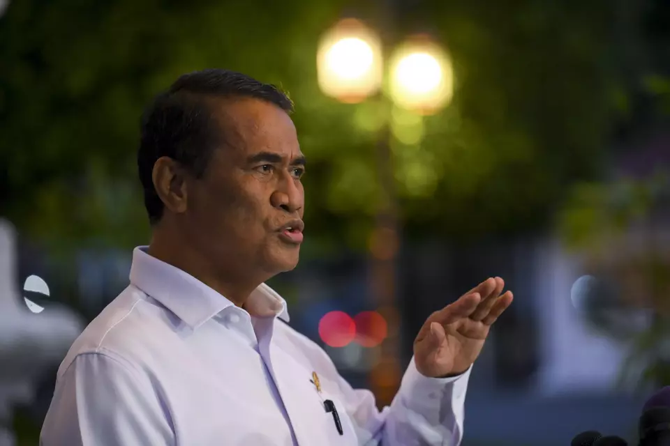 Menteri Pertanian, Andi Amran Sulaiman. (ANTARA FOTO/Hafidz Mubarak A)