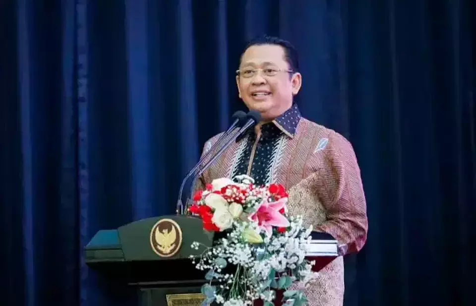 Anggota DPR RI sekaligus mantan Ketua MPR, Bambang Soesatyo (Bamsoet) saat merefleksikan catatan akhir tahun 2025.
