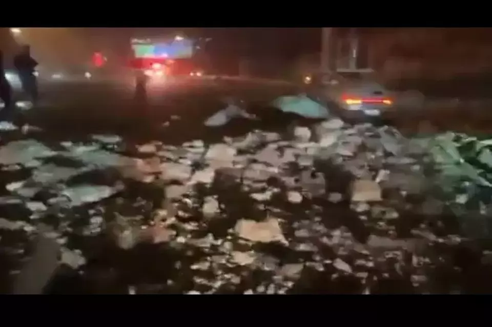 Polisi Israel mengatakan penggeledahan sedang dilakukan di Yerusalem. (Foto: Tangkapan Layar dari X/ Israel War Room)