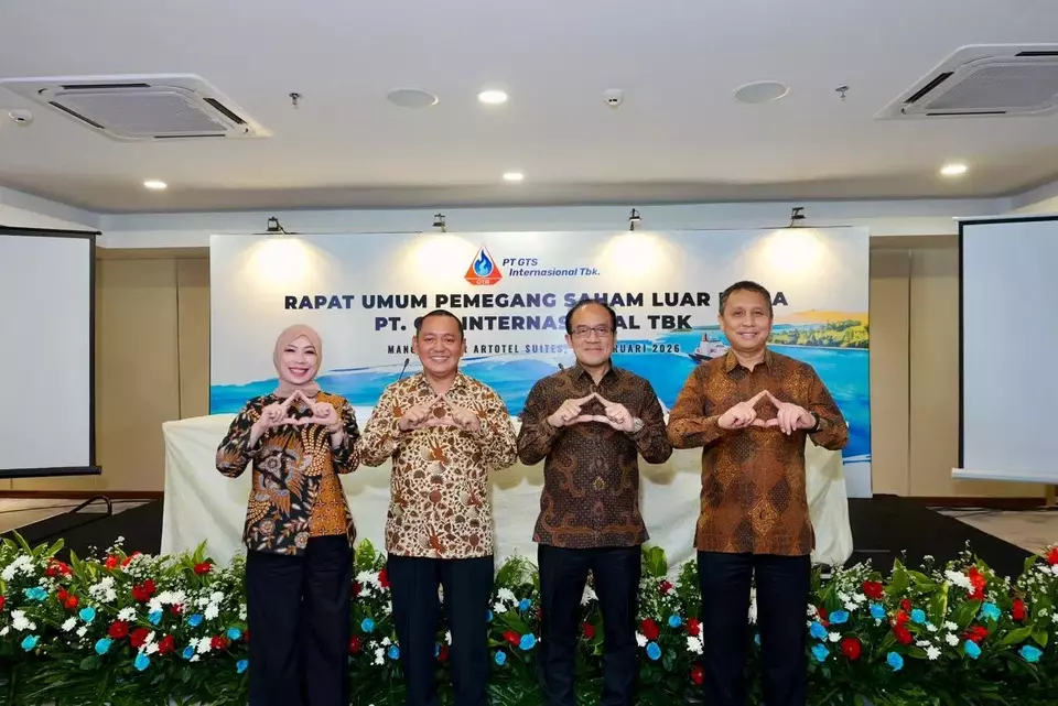 Rapat Umum Pemegang Saham Luar Biasa (RUPSLB) PT GTS Internasional Tbk (GTSI).Ist