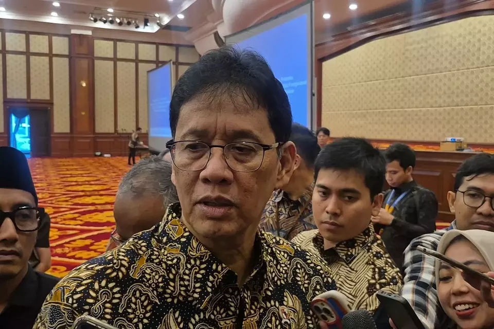 Menteri Keuangan Purbaya Yudhi Sadewa usai pelantikan pejabat di Gedung Dhanapala, Jakarta Pusat, Selasa (10/3/2026). (B-Universe Photo/Addin Anugrah Siwi)