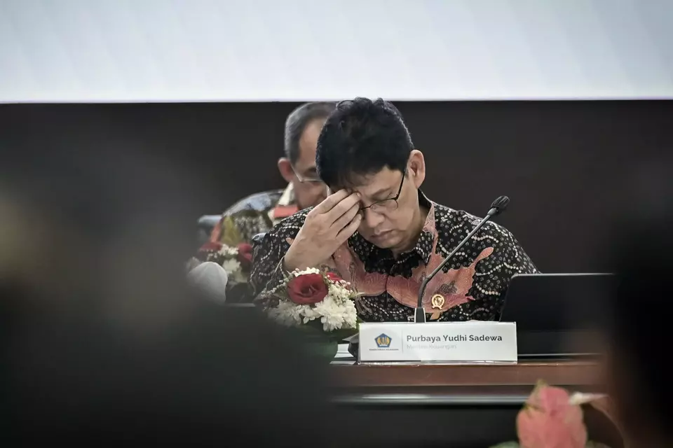 Menteri Keuangan Purbaya Yudhi Sadewa di Gedung Kementerian Keuangan, Jakarta, belum lama ini. (ANTARA FOTO/Bayu Pratama S)