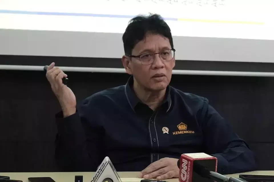 Menteri Keuangan (Menkeu) Purbaya Yudhi Sadewa di Gedung Kementerian Keuangan, Jakarta. (B-Universe Photo/Addin Anugrah Siwi)