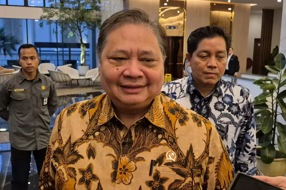 Menteri Koordinator Bidang Perekonomian Airlangga Hartarto. (B-Universe Photo/Bambang Ismoyo)