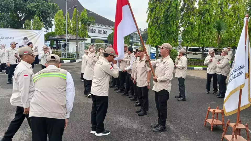 Pelepasan petugas haji 2026