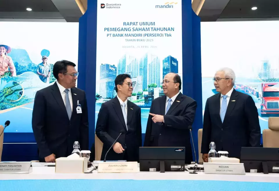 Bank Mandiri menggelar RUPST di Jakarta, Kamis (29/4/2026). (ist)