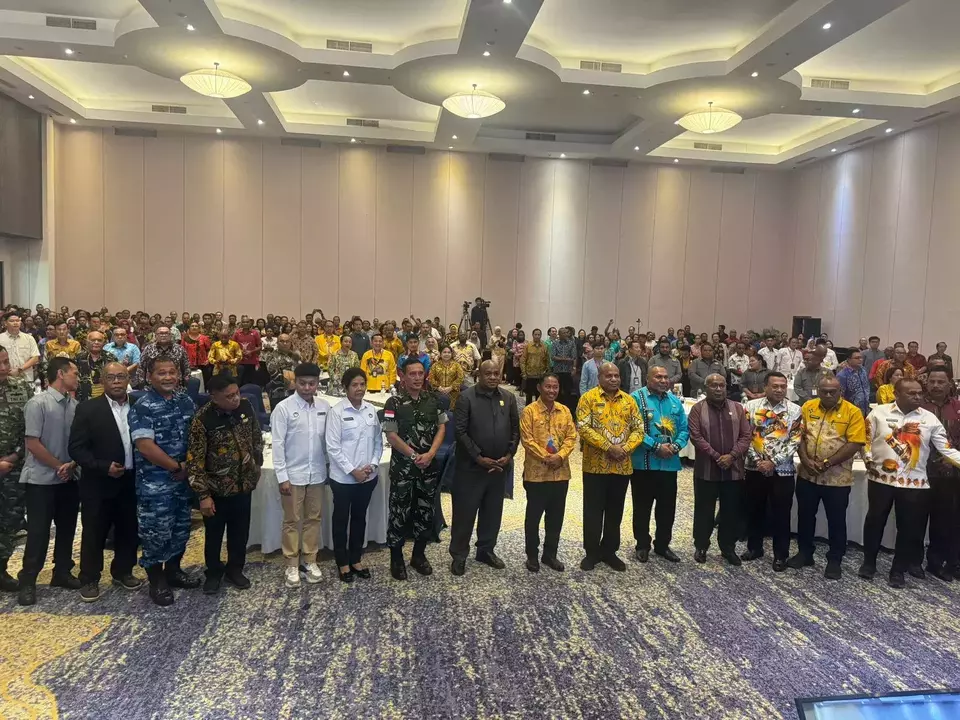 acara Pembukaan Musrembang RKPD 2027 dan penambahan OTSUS Papua, yang berlangsung di Hotel Grand Suni, Abepura, Provinsi Papua
Sumber; Ist