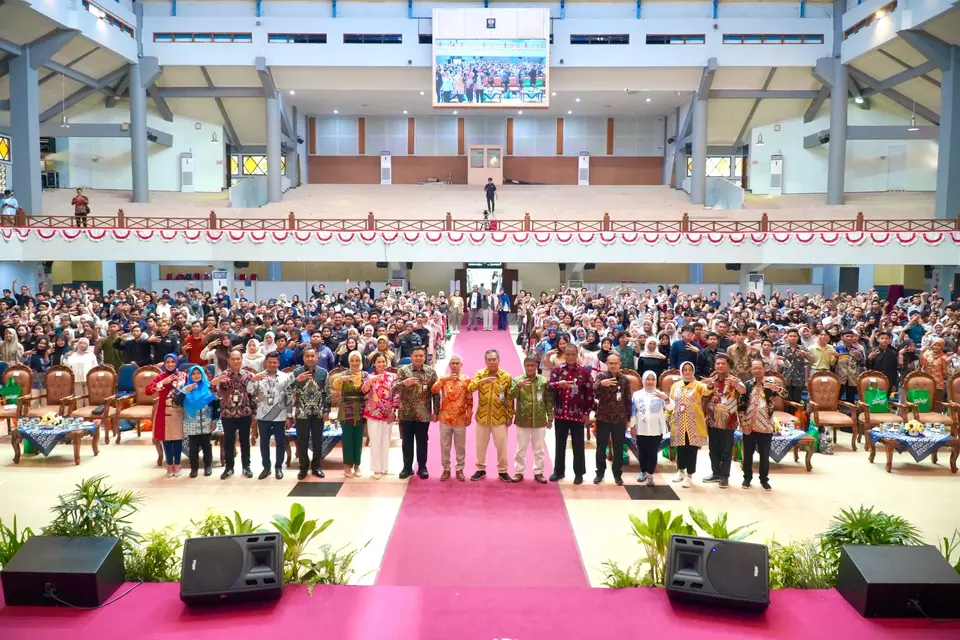 Peluncuran Pegadaian Business Case Competition (BCC) yang digelar di Universitas Negeri Semarang (UNNES) pada Kamis, 7 Mei 2026. (Pegadaian)