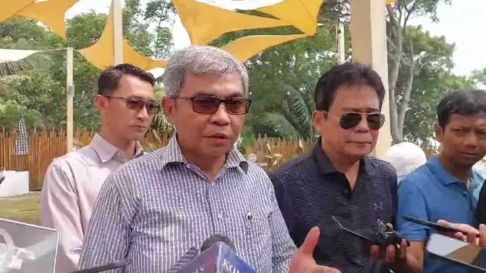 Ketua KPK Setyo Budiyanto di Anyer, Serang, Banten, Kamis (21/5/2026). Foto: Yustinus Patris Paat